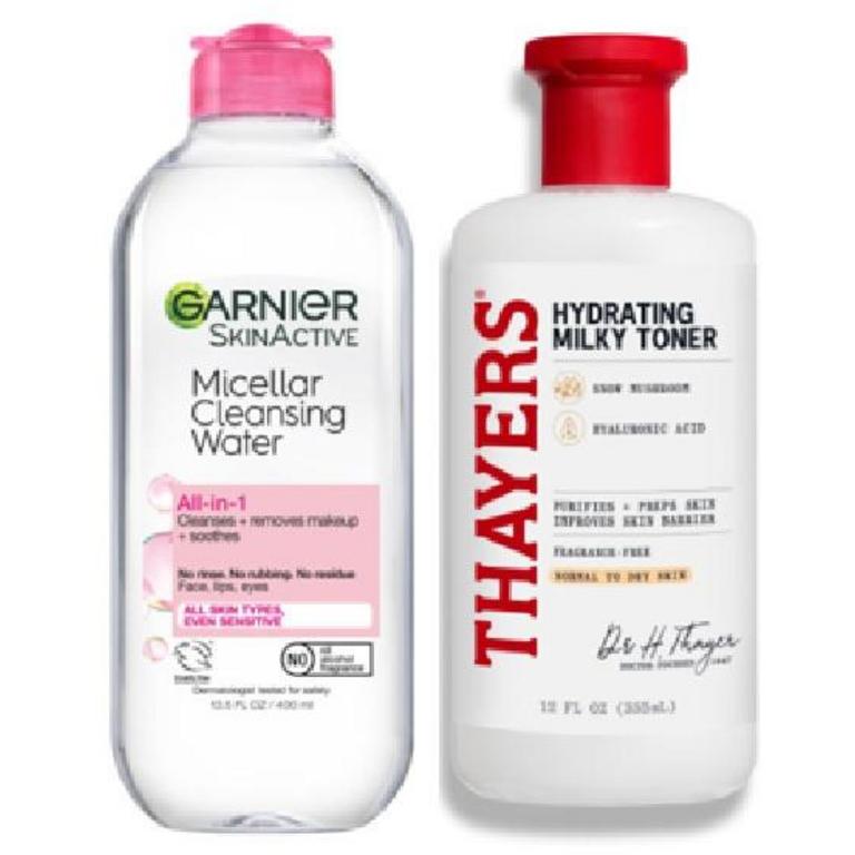 $6 off 2 on TWO (2) select Garnier or Thayers Skincare products