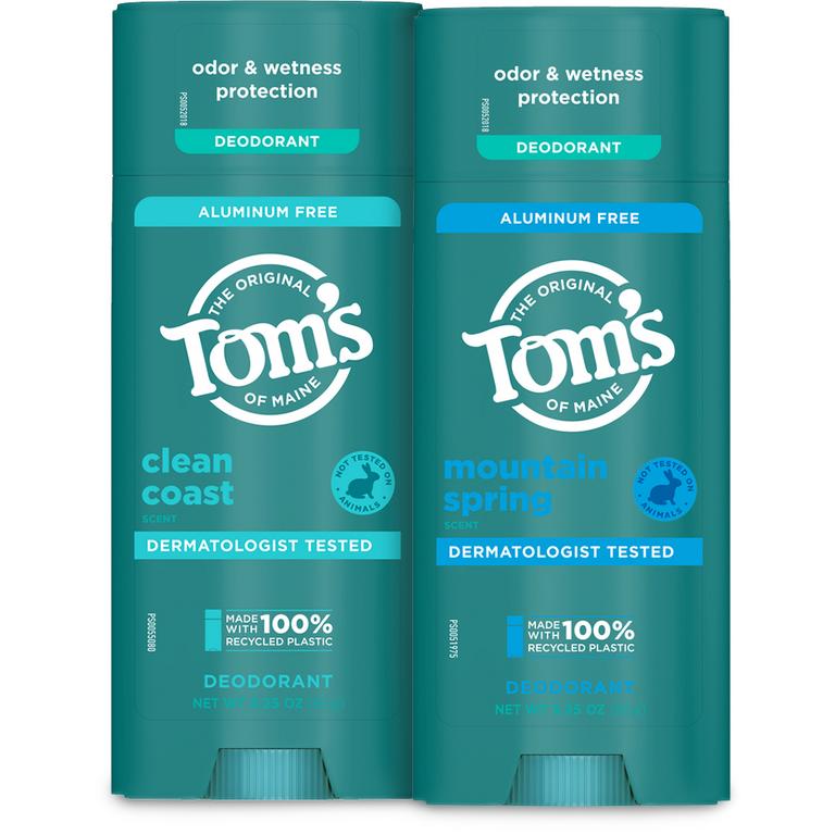 $4 off 2 On any TWO (2) Tom’s of Maine Deodorants (3.25oz ONLY)