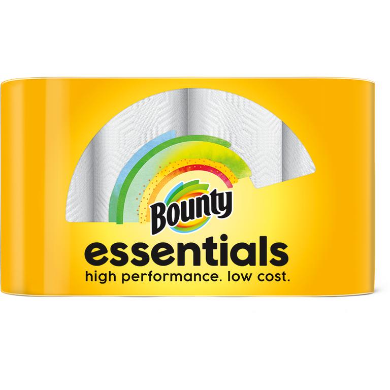 $1 off 1 ONE Bounty Essentials Paper Towel Product 4 Roll Count or larger (excludes trial/travel size).