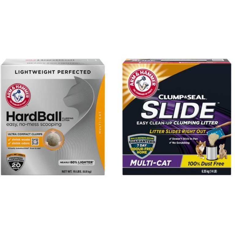 $2 off 1 on ONE (1) ARM & HAMMER™ Black Box Cat Litter or HardBall