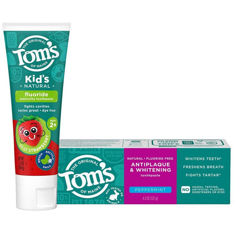 $4 off 2 On any TWO (2) Tom’s of Maine Toothpastes