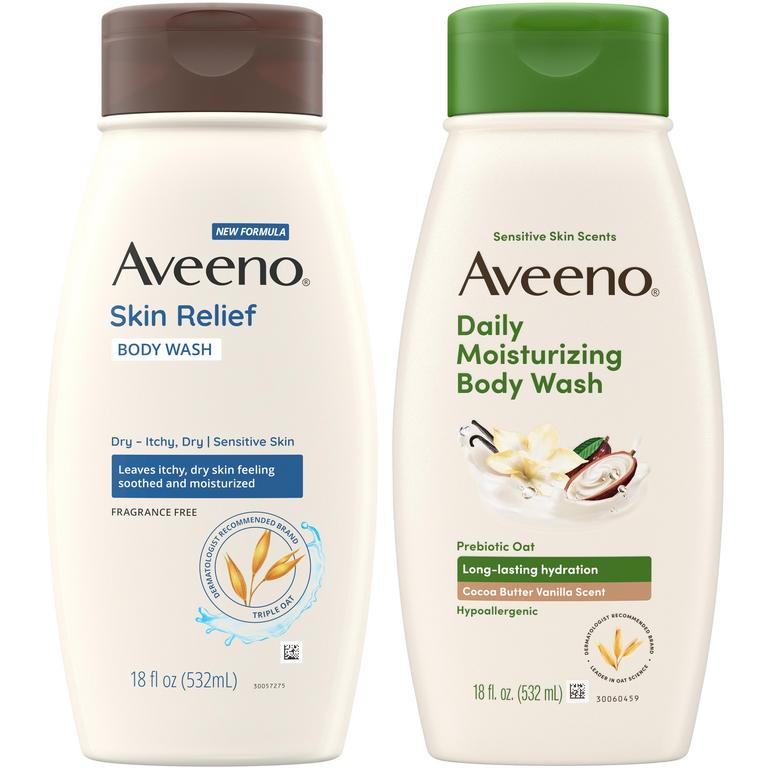 $3 off 1 on any ONE (1) AVEENO® Body Wash or Bath product (excludes sizes smaller than 2.5oz and shave)