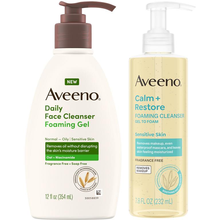 $3 off 1 on any ONE (1) AVEENO® Facial Cleansing product (excludes travel/trial sizes, refills, multipacks & wipes)