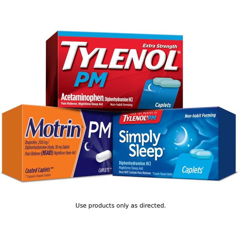 $2 off 1 on any ONE (1) Adult TYLENOL® PM, SIMPLY SLEEP®, or MOTRIN® PM Product