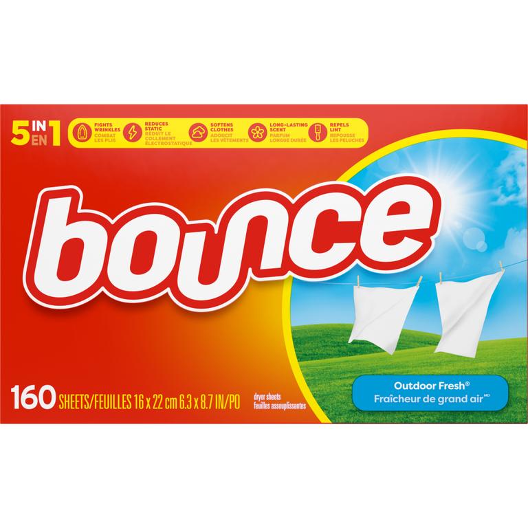 $2 off 1 ONE Bounce Sheets 160-250 ct (excludes Mega Sheets and travel size).