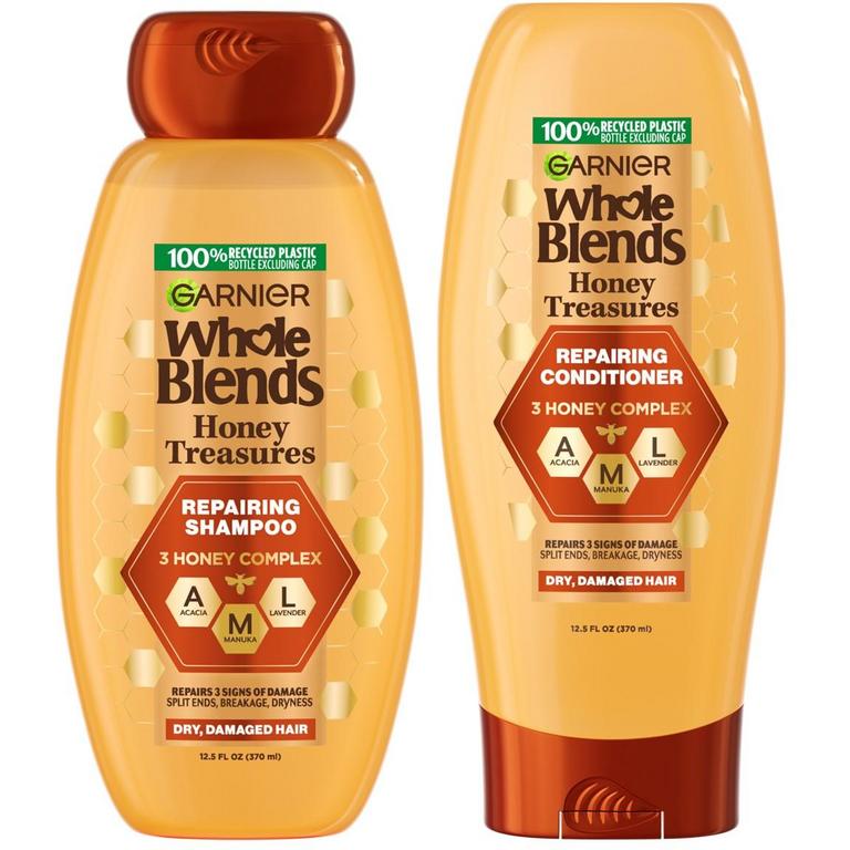 $3 off 2 on ANY TWO (2) Garnier® Whole Blends® hair care products (excludes: 3oz sizes, 40oz sizes, twin & value packs)