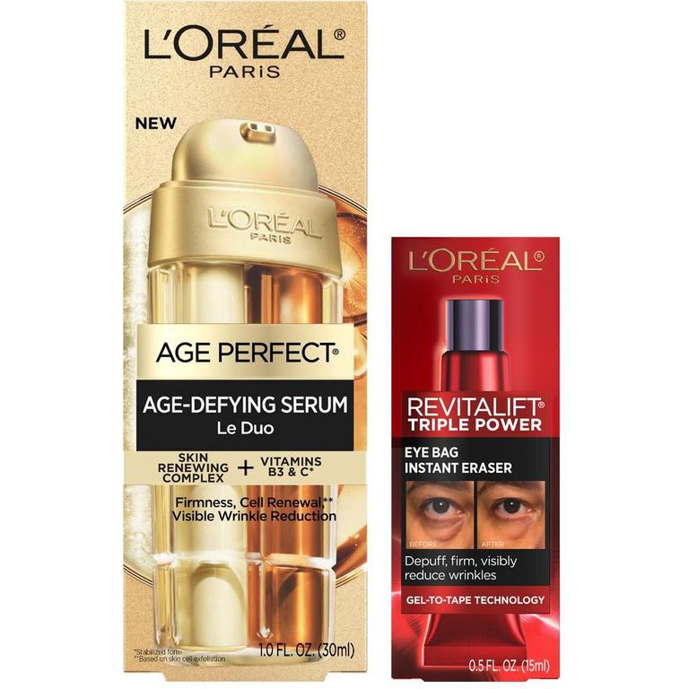 $5 off 1 ANY ONE (1) L’Oréal Paris® Moisturizer, SPF, Eye, Serum & Sunless Tanning product (excl. cleansers, toners, wipes, kits, trial, & bonus)