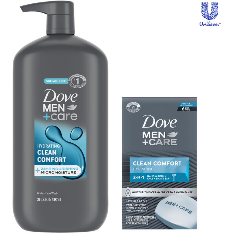 $5 off 2 on TWO (2) Dove Men + Care 30oz pumps and 6-bar