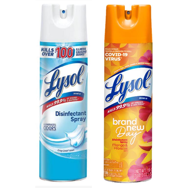$1 off 1 on Any ONE (1) Lysol® Disinfectant Spray