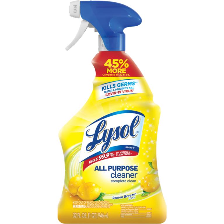 $0.75 off 1 on Any ONE (1) Lysol® All Purpose Cleaner or Multi Purpose Cleaner