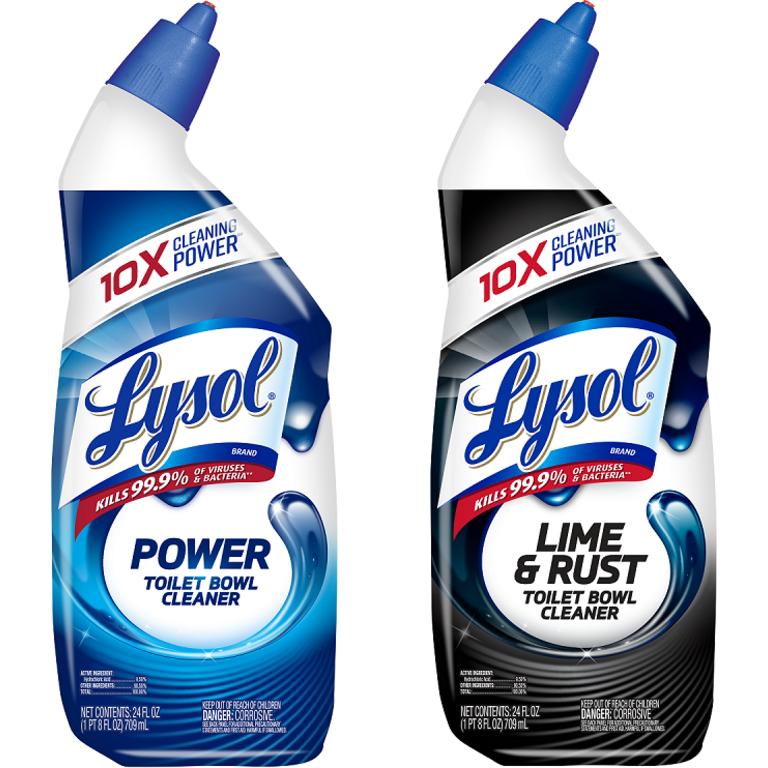 $0.75 off 1 on Any ONE (1) Lysol® Toilet Bowl Cleaner