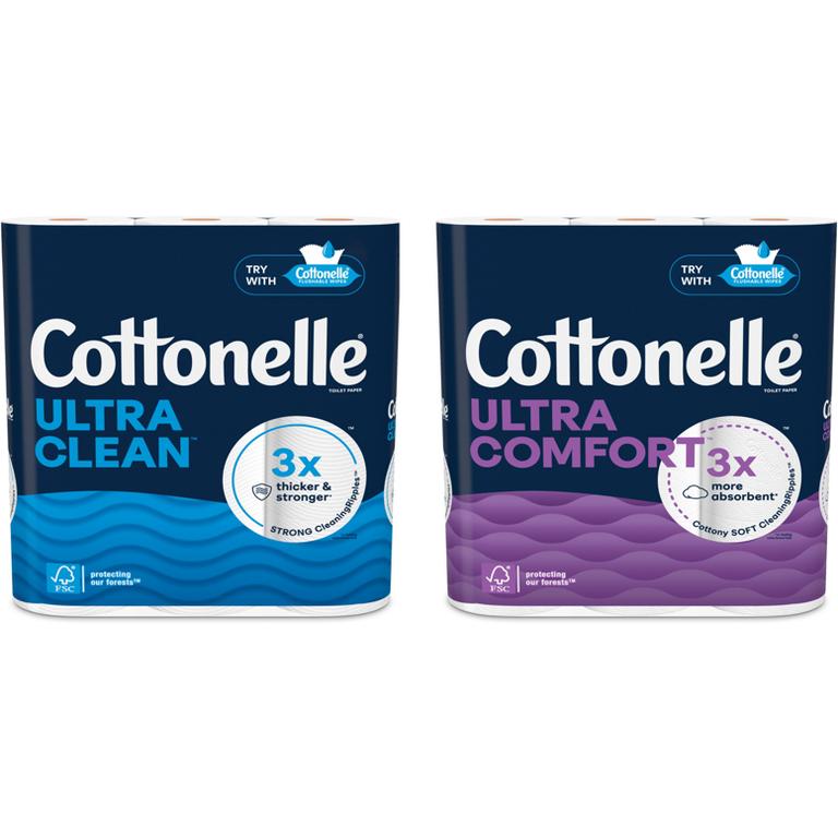 $2 off 2 on any TWO(2) Cottonelle® Toilet Paper (4 mega roll pack or larger)
