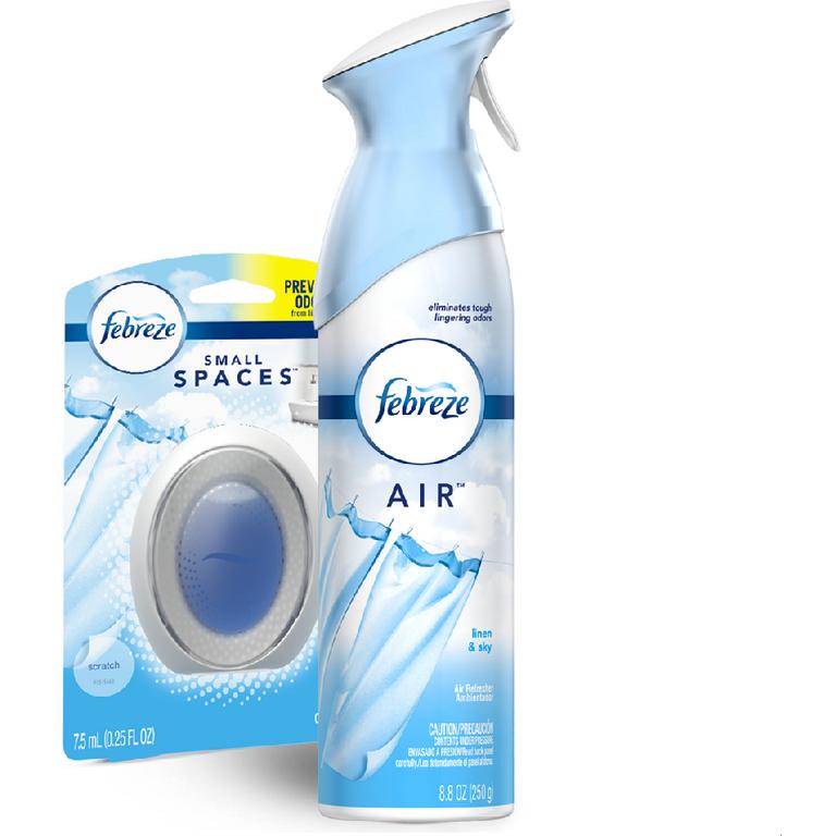$3.50 off 2 TWO Febreze Products (excludes Febreze Plug Scent Booster, Febreze Plug Scent Booster Starter Kit, trial/travel size).