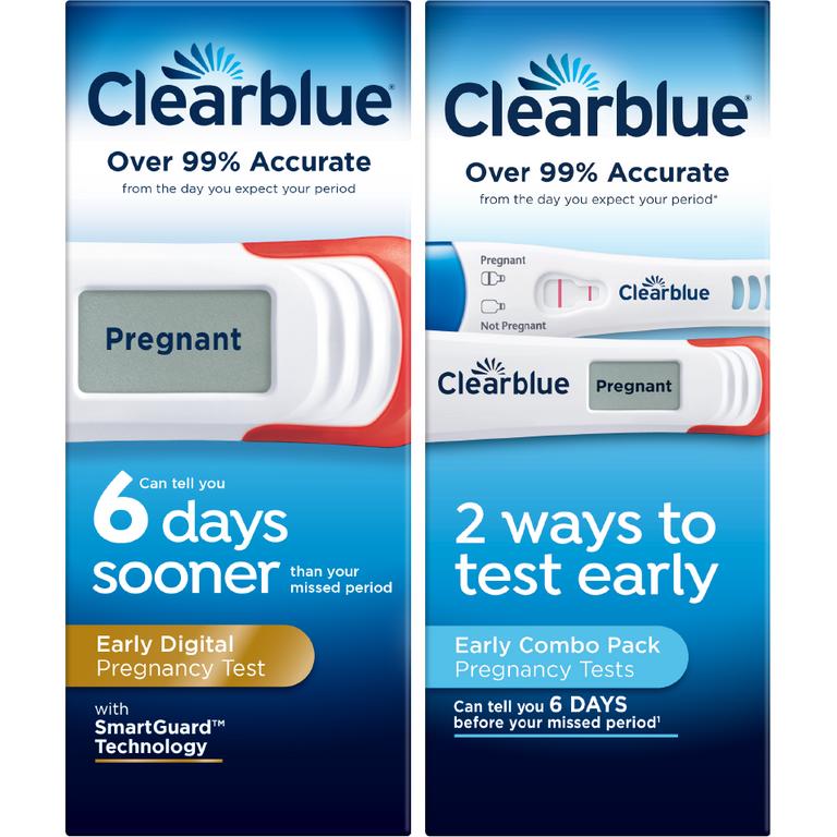 $2 off 1 ONE Clearblue Combo or Digital Pregnancy Test.