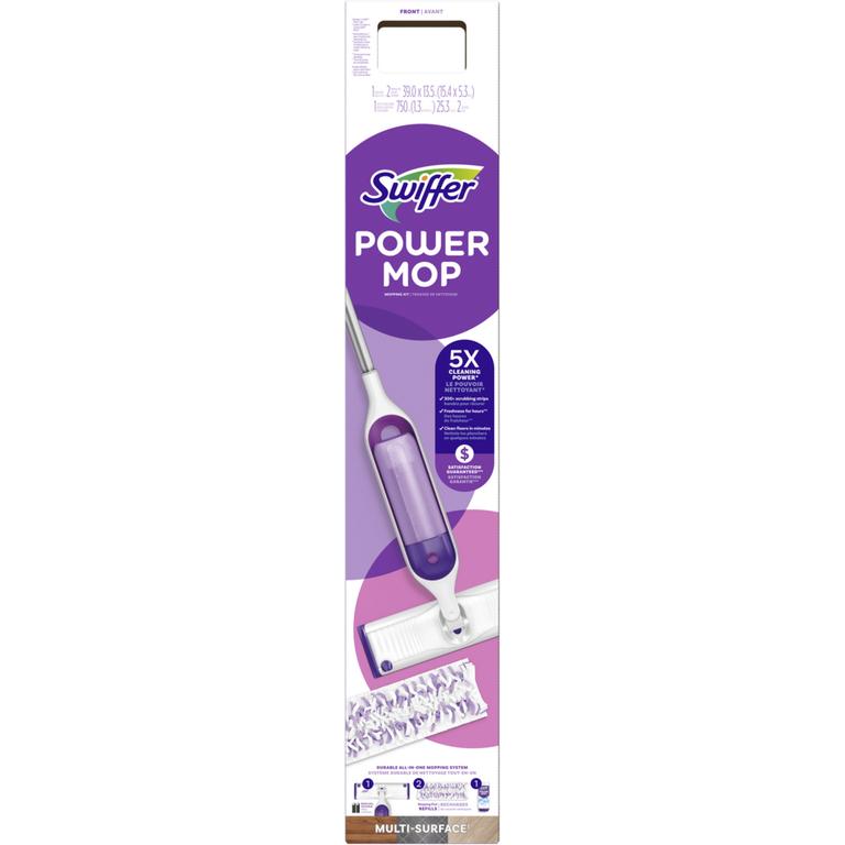 $8 off 1 ONE Swiffer PowerMop Starter Kit (excludes trial/travel size).