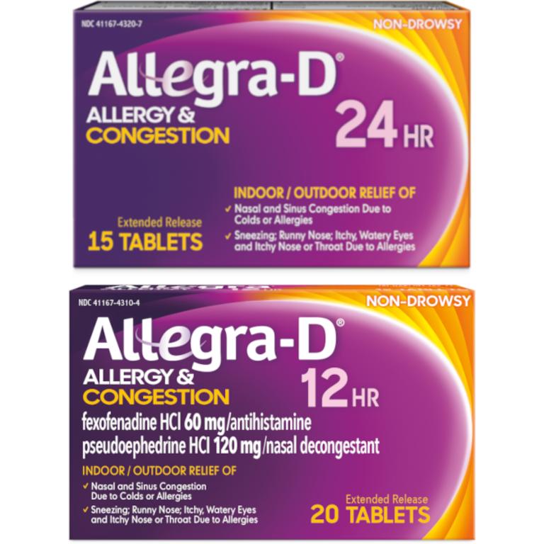 $5 off 1 any ONE (1) Allegra-D® 15ct or Larger Product