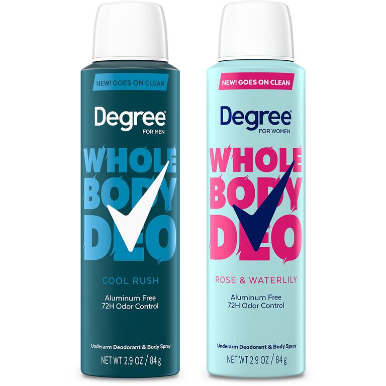 $3 off 1 on any ONE (1) Degree Whole Body Deodorant product (excludes T&T sizes)