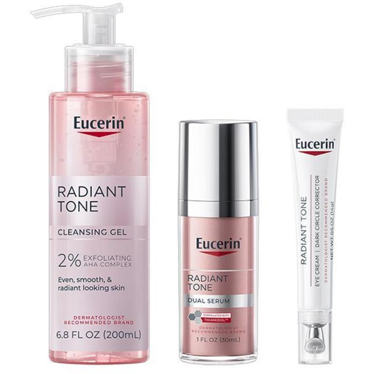 $4 off 1 on any* ONE (1) Eucerin® Radiant Tone Product. *Excludes trial and travel sizes.