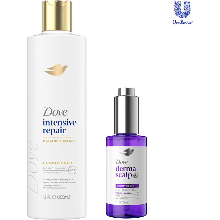 $4 off 2 on TWO (2) Dove Hair Care Products.