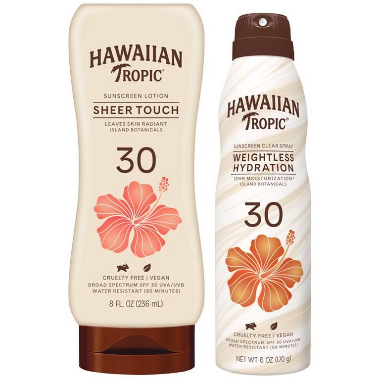 $2 off 1 on ONE (1) Hawaiian Tropic® Sun Care Product (excludes lip balm & trial sizes)