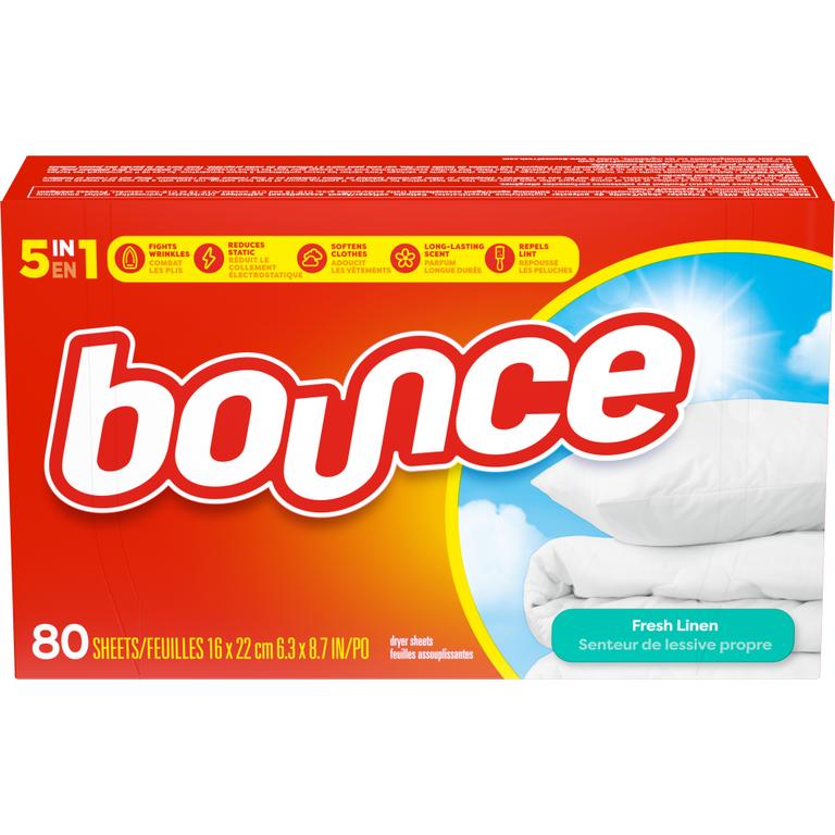 $2 off 1 ONE Bounce WrinkleGuard Mega Sheets 80-150 ct OR Paradise Blossom Mega Sheets 80-150 ct OR Pet Hair & Lint Guard Mega Sheets 80-150 ct OR Fresh Breeze Mega Sheets 80-150 ct OR Lasting Fresh Mega Sheets 80-150 ct (excludes travel size).