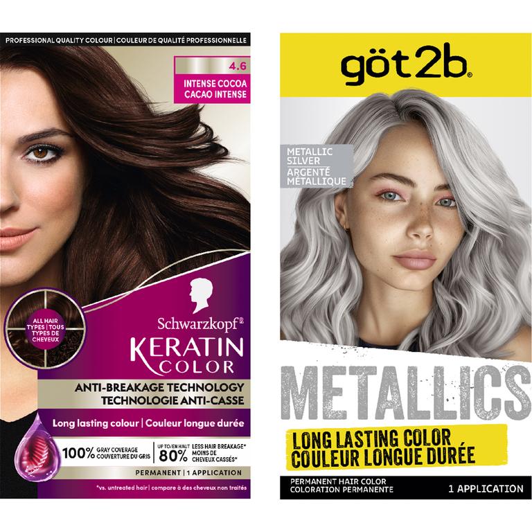 $5 off 2 On any TWO (2) Schwarzkopf® Color Products: Keratin Color, color ULTIME® or göt2b® Color