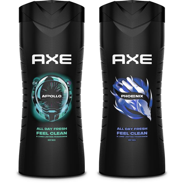 $5 off 2 on any TWO (2) AXE Body Wash 16oz+ (excludes twin packs and trial and travel sizes)