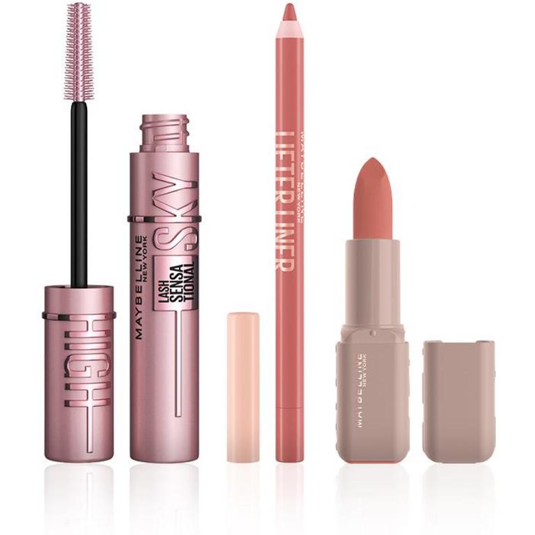 $10 off 3 on THREE (3) select Maybelline New York cosmetics products