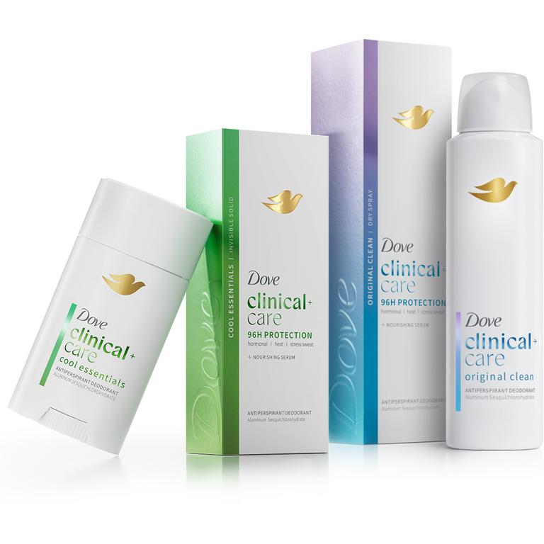 $3 off 1 on Any ONE (1) Dove Clinical Deodorant (excludes Trial & Travel and Dove Men+Care)