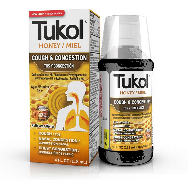 $4 off 1 on any ONE (1) Tukol Cough Syrup 4oz or 6oz