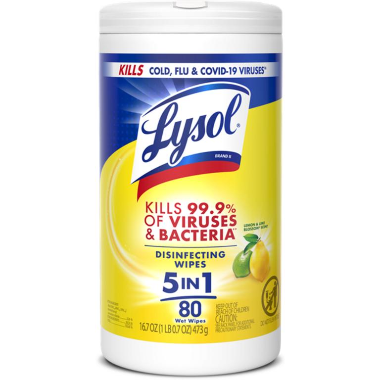$1 off 1 on Any ONE (1) Lysol® Disinfecting Wipes (30 ct. or Higher)