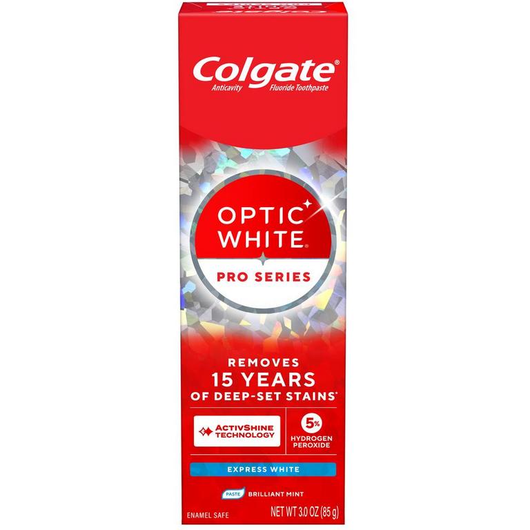 $1 off 1 On any ONE (1) Colgate Optic White Pro Series or Renewal Toothpaste