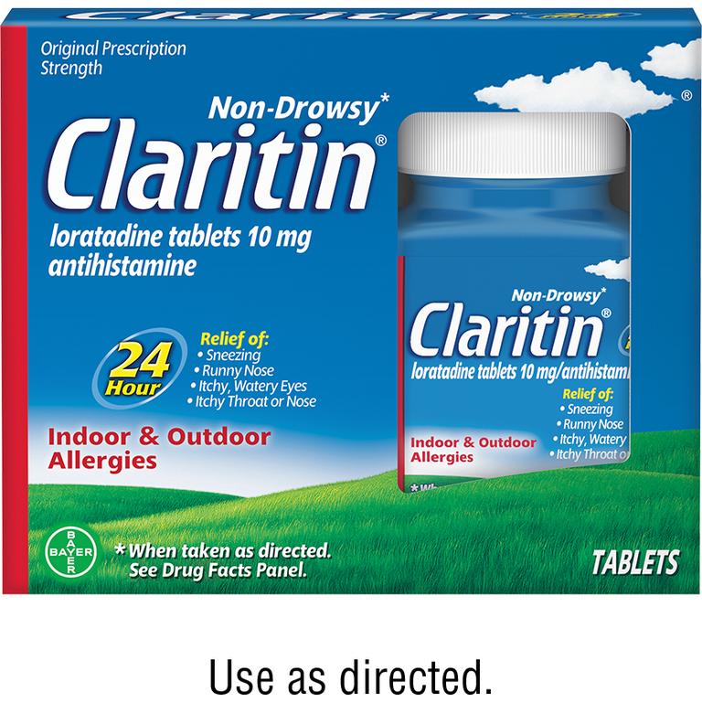 $12 off 1 on any ONE (1) Non-Drowsy Claritin® Allergy Tablets 100ct (excludes Children's Claritin®)