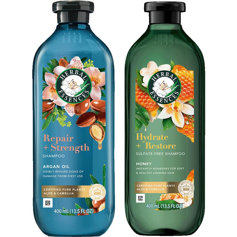 $4 off 1 ONE Herbal Essences Pure Plant Essences Shampoo, Conditioner OR Treatment (excludes Dual Packs, 100 mL Shampoo and Conditioners, and trial/travel size).