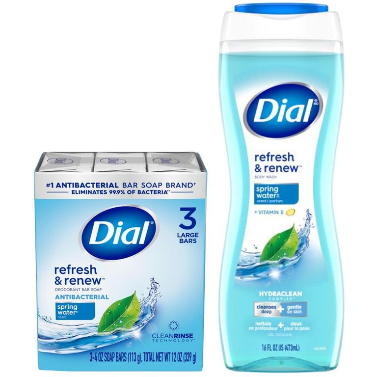 $1 off 2 TWO (2) Dial Body Wash or Dial 3 Bar