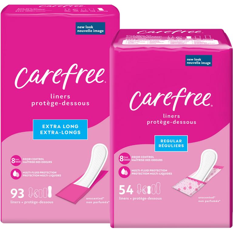 $1 off 1 on any ONE (1) Carefree® Liners 36ct. or Larger