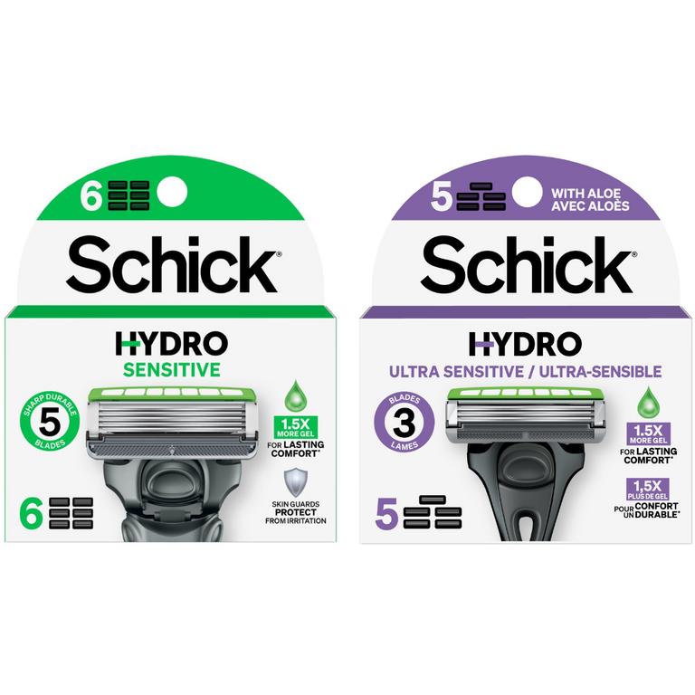 $5 off 1 on ONE (1) Schick Hydro® Refill (excludes Schick® Disposables and Hydro Silk® Razor or Refill)