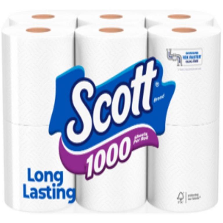 $2 off 2 on TWO (2) Scott® 1000 6ct+ or Scott® ComfortPlus 12 Family Rolls+ or Scott ComfortPlus Lavender 6 Family Roll+