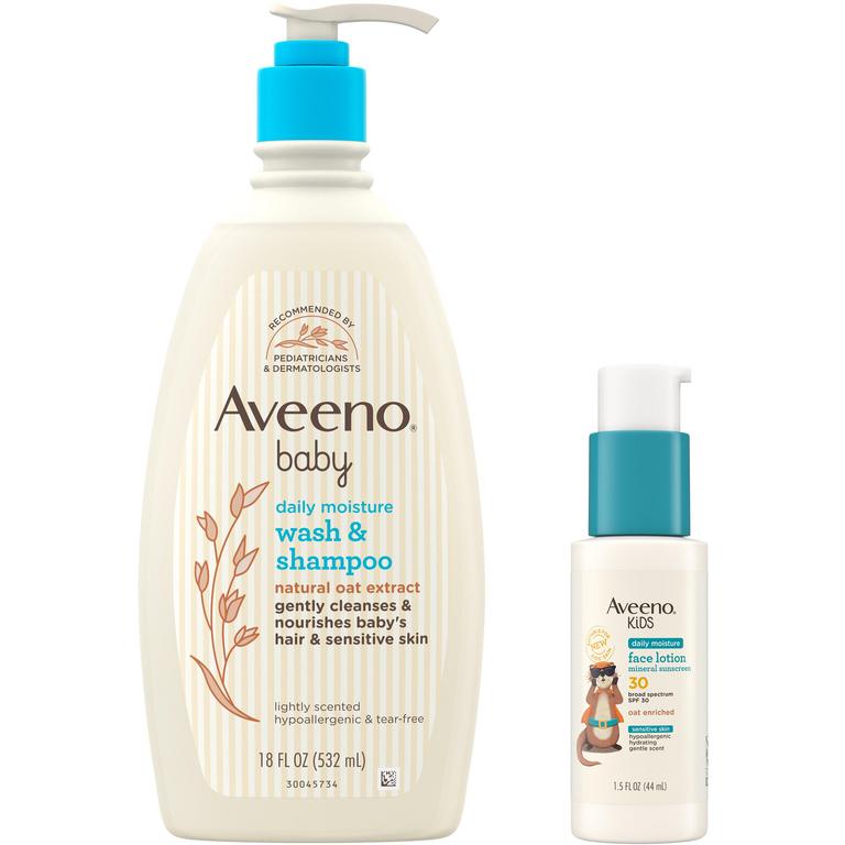 $2 off 1 on any ONE (1) AVEENO® Baby or AVEENO® Kids product (excludes gift sets, trial/travel sizes, & wipes)