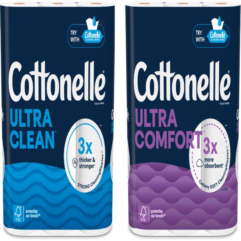 $2 off 2 on any TWO (2) Cottonelle® Toilet Paper (4 mega roll pack or larger)