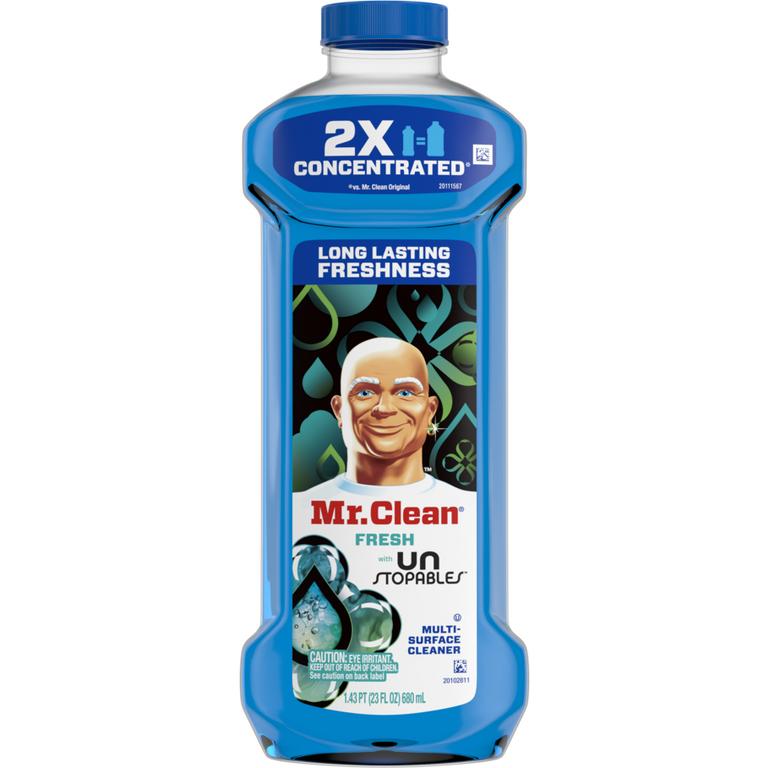 $1 off 1 ONE Mr. Clean Multi-Surface Cleaner 23oz or Mr. Clean Clean Freak Starter Kit (excludes trial/travel size).