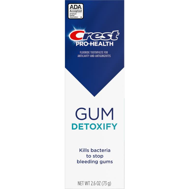 $1 off 1 ONE Crest Gum Detoxify, Gum & Whitening, Gum & Enamel Restore, Gum & Sensitive, or Gum Recession 3.0 oz or smaller (excludes all other variants, kids, and trial/travel size).
