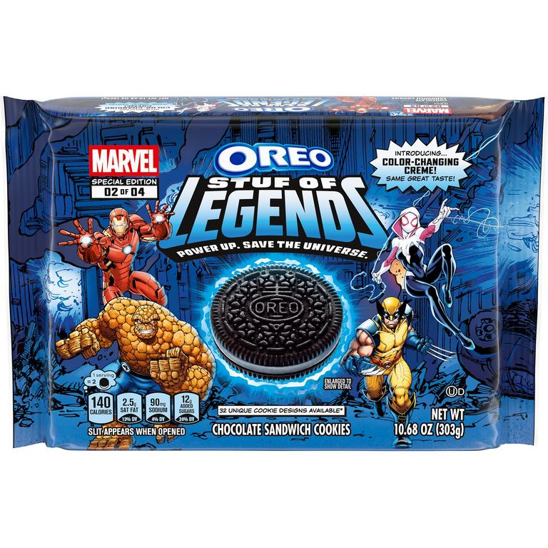 $1 off 1 when you buy ONE (1) MARVEL OREO Stuf of Legends Cookies (10.68 oz)