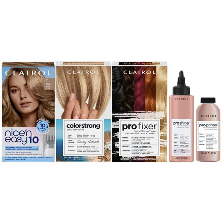 $3 off 1 ANY ONE (1) box of CLAIROL® Nice ’n Easy, Nice ’n Easy10, ColorStrong Hair Color Product, or Pro Color Hair Treatments (100ml or larger)