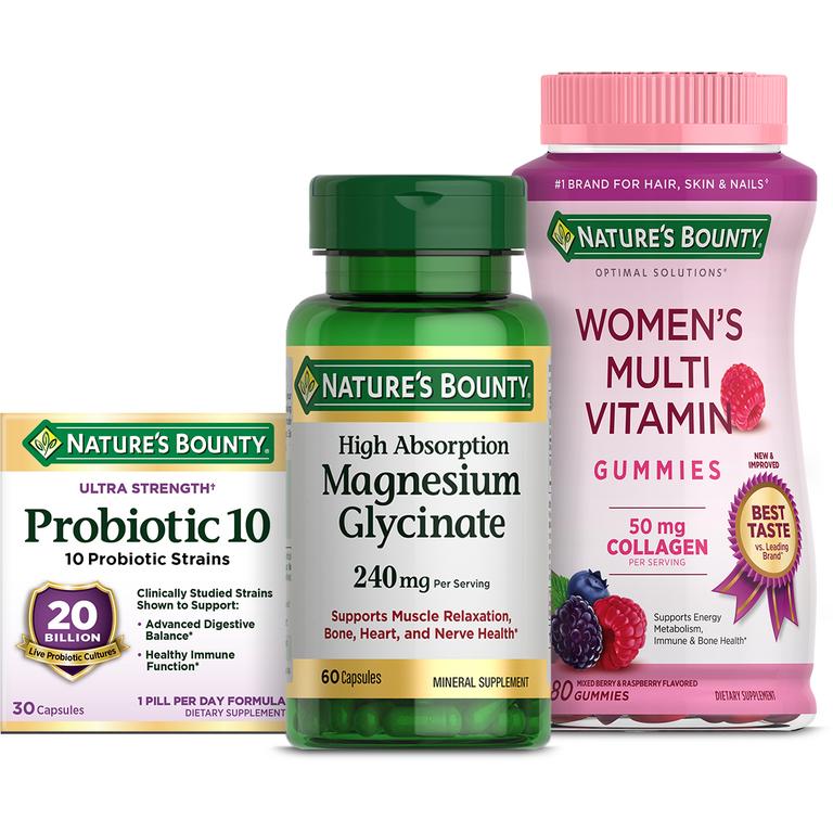 $5 off 2 on any TWO (2) Nature's Bounty® Vitamins or Supplements