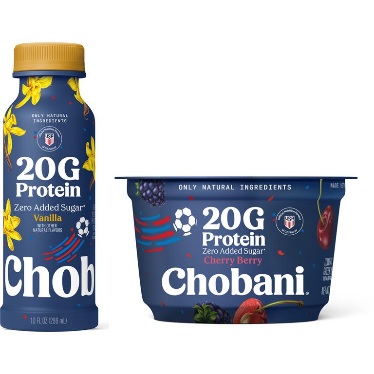 $1 off 5 on FIVE (5) Chobani® Single Serve Yogurt