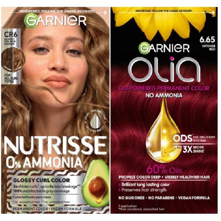 $5 off 2 on TWO (2) select Garnier Nutrisse or Olia hair color products