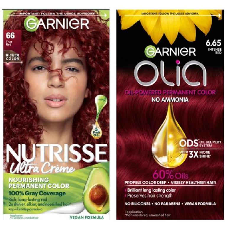 $4 off 2 on TWO (2) select Garnier Nutrisse or Olia hair color products