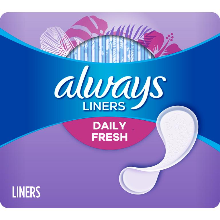 $2 off 2 TWO Always Liners (60ct or higher) (exclude Daily Extra Protect Reg Unscented (60ct)).