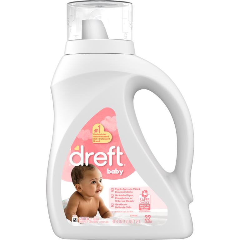 $3 off 1 ONE Dreft Newborn Laundry Detergent 42 oz or larger OR Dreft Active Baby Laundry Detergent 42 oz or larger OR Dreft Free and Gentle Laundry Detergent 42 oz or larger OR Dreft Pure Gentleness Laundry Detergent 42 oz or larger (excludes Dreft Rinse and trial/travel size).